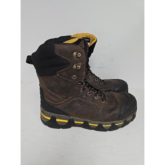 Dakota Men\'s 8\'\' 8550 Comp Toe Comp Plate Work Boots Brown Size 13M main image 7